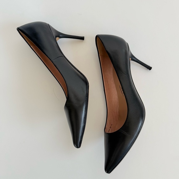 Nina Originals Black Pointed Toe Pump Heels size 8.5 - Picture 5 of 7